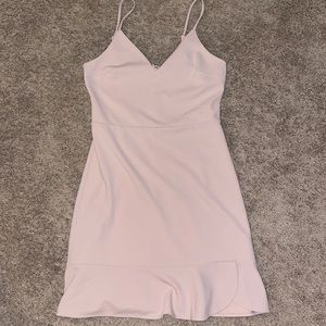 Express Blush tank dress